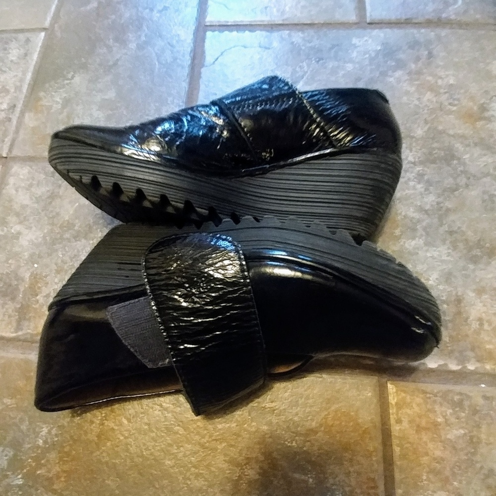 Fly London Patent Leather Wedge